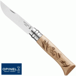 Opinel Inox No.08 Skiing, gravírozott, 002188