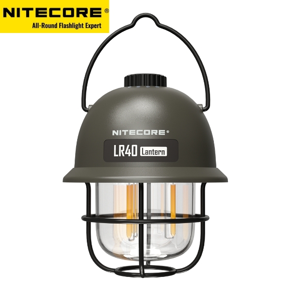 Nitecore Kemping Lámpa LR40 (akkumulátoros) (100 lumen) Military Zöld, LR40G