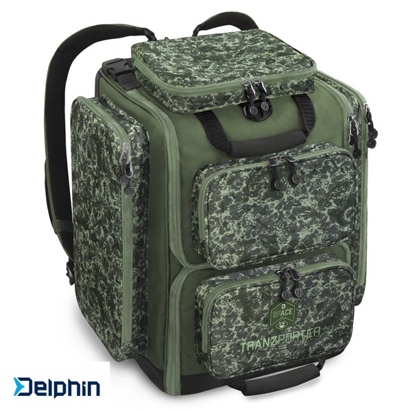 Delphin Carryall TRANZPORTER SPACE C2G horgásztáska és hátizsák egyben, 101002374