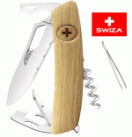 Swiza SH03TR Wawy Edge Single Hand Wood Oak, C41030633S