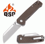 QSP Penguin Micarta Brown, D2, QS130-A 