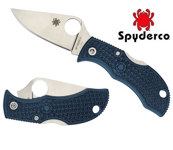 Spyderco Manbug FRN Blue, K390, MFPK390