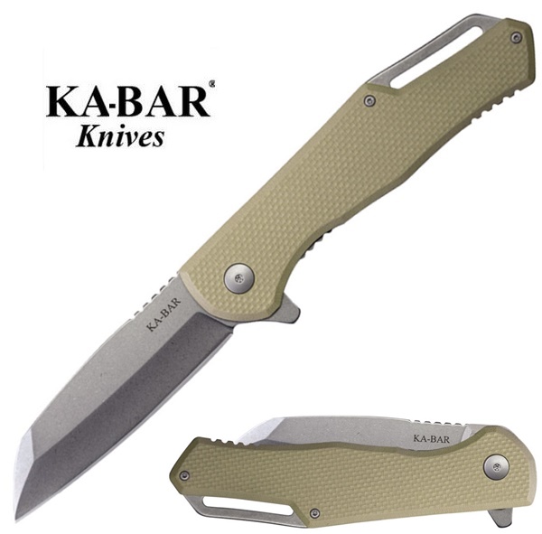 Ka-Bar Jarosz Wharncliff Flipper Folder, 7508