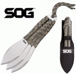 Sog Fling Throwing Knives, dobókés készlet, 3 db, FX41N-CP