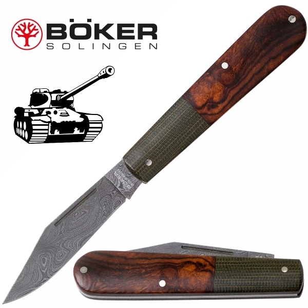 Böker Barlow Integral Leopard-Damast, 100501DAM