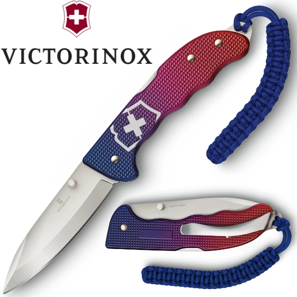 Victorinox Evoke Alox, kék/piros, 0.9415.D221