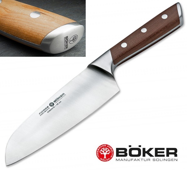 Böker Forge Wood Santoku,  03BO512