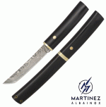 Albainox Damascus Ebony Japan Tanto, 32702