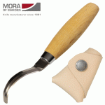 Morakniv Hook Knife 163 Double Edge (S), bőr élvédővel, 13387