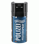 Walther Polizei paprika spray, ködösítő, 40 ml - </b>Ez a termék csak személyesen vásárolható meg.