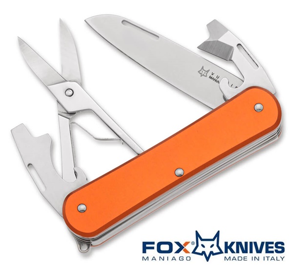 Fox Vulpis F4 Aluminum Orange, 01FX1029