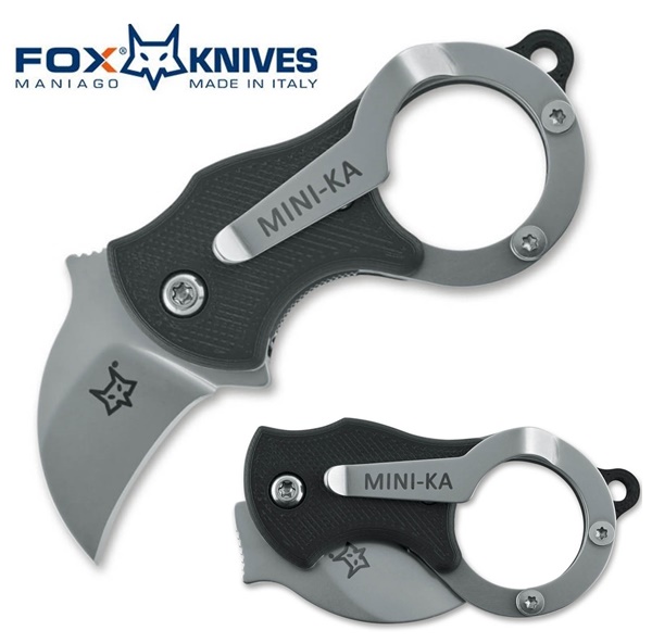 Fox Mini-Ka Black Sandblasted, 01FX328