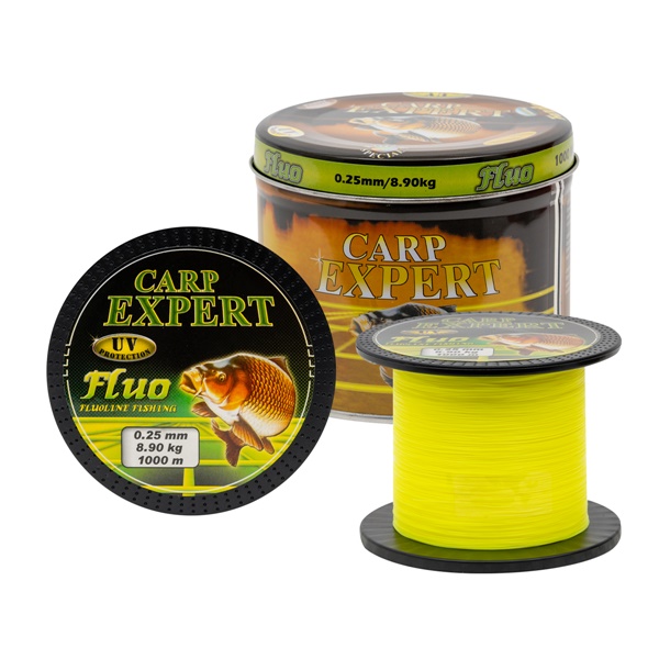 Carp Expert UV fluo fémdobozos pontyozó zsinór, 1000m, 30120