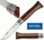 Opinel Inox Walnut No.6, diófa markolattal, 002025