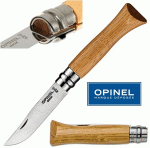 Opinel Inox Oak No.6, tölgyfa markolattal, 002024