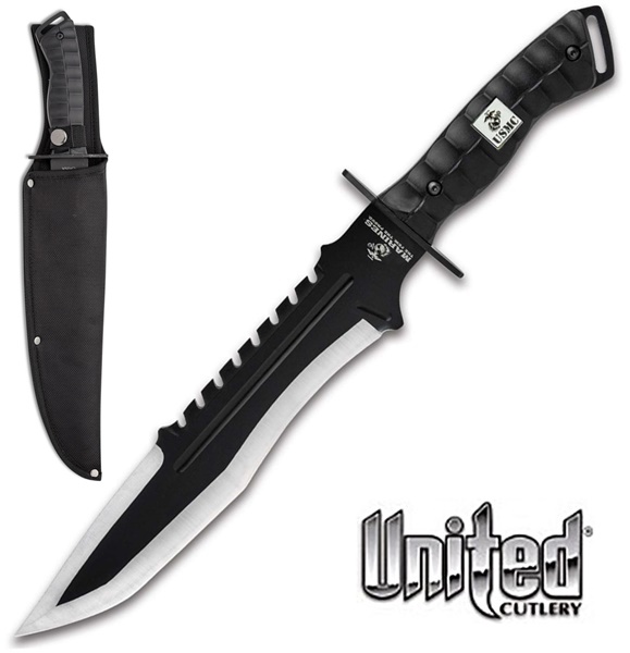 United Cutlery USMC Bulldog Bowie Knife, UC3616