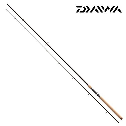 DAIWA Exceler Jiggerspin 1002L - Canne à Pêche Spinning 3,05m 3-18g, 2 Brins, Puissante Et Légère Pour Leurres Souples