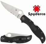 Spyderco Stretch 2 XL FRN, félig recés penge, C258PSBK