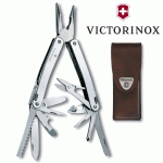 Victorinox SwissTool Spirit X multitool, többfunkciós szerszám | Bőrtok, 013.0224.L