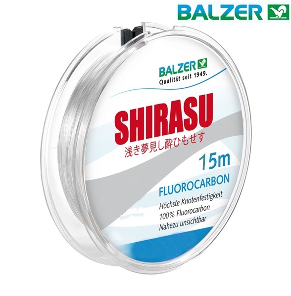 Balzer Shirasu Fluorocarbon előkezsinór, 15m, 0,60mm, 2092060