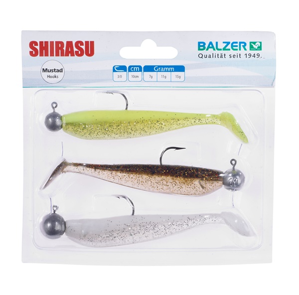 Balzer Waggle shad 3db-os gumihal szett, 6124009 