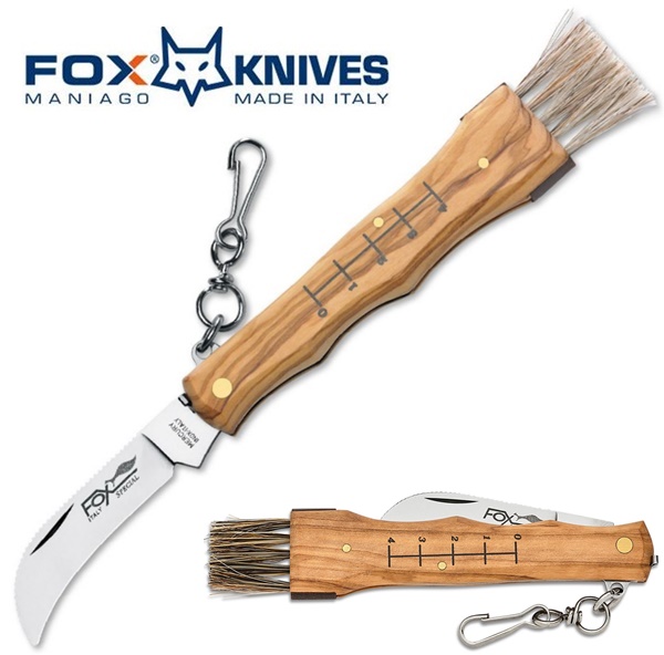 Fox Knives Funghi Olive gombászkés, 01FX076