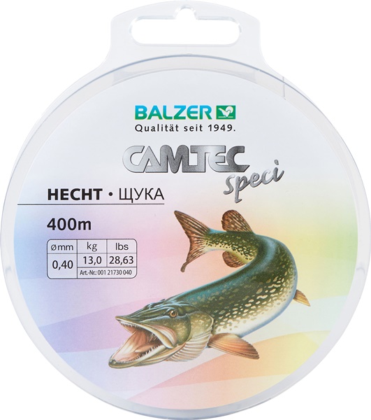 Balzer Camtec Speciline csuka monofil horgászzsinór, 400m, 2173030