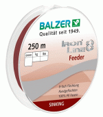 Balzer Iron Line 8x Feeder fonott zsinór, 250m, 0,10mm, 2668110