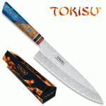 Tokisu Gyuto Staypak damaszk séfkés, 21,5 cm, 17455