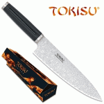 Tokisu Gyuto Rubber damaszk konyhakés, 21,5 cm, 17475 