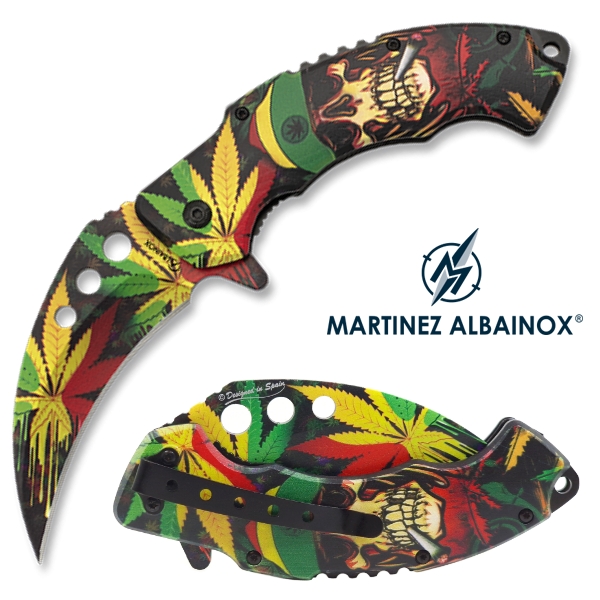 Albainox Marijuana karambit bicska, 18418