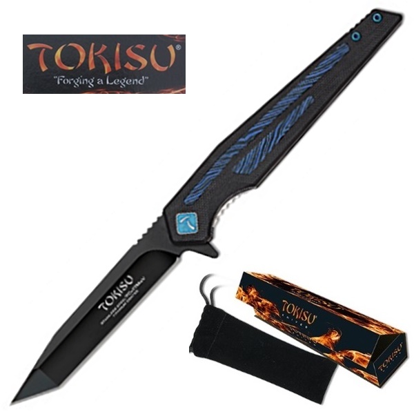 Tokisu Tanto G-10 Black, 18877