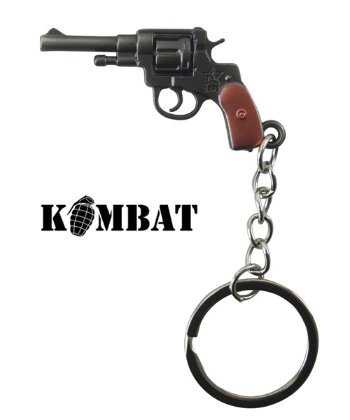 Kombat Revolver fém kulcstartó