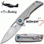 Böker Plus P-51 Damask, 01BO910DAM