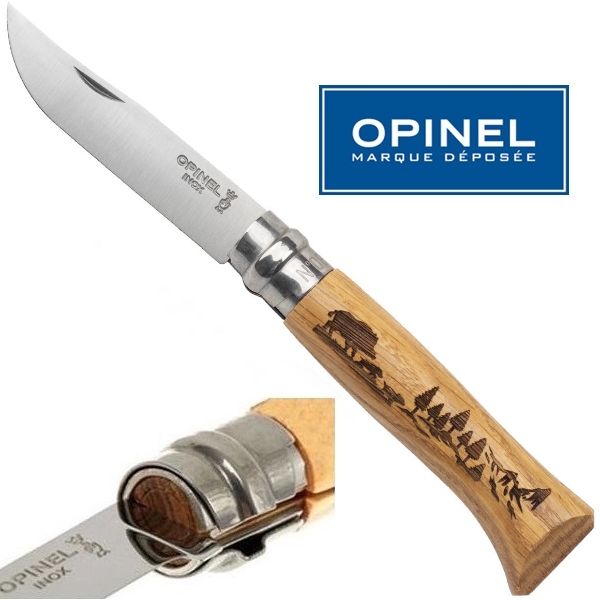 Opinel Animalia Wild Boar, vaddisznó az erdőben, 002331