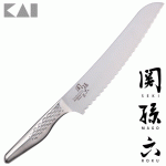 KAI Seki Magoroku ShosoJapán kenyérvágó kés 23 cm, AB5167