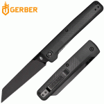 Gerber Pledge egykezes bicska, fekete, 1067370