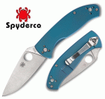 Spyderco Tenacious R.I.L. Blue Titanium, C122TIBLP