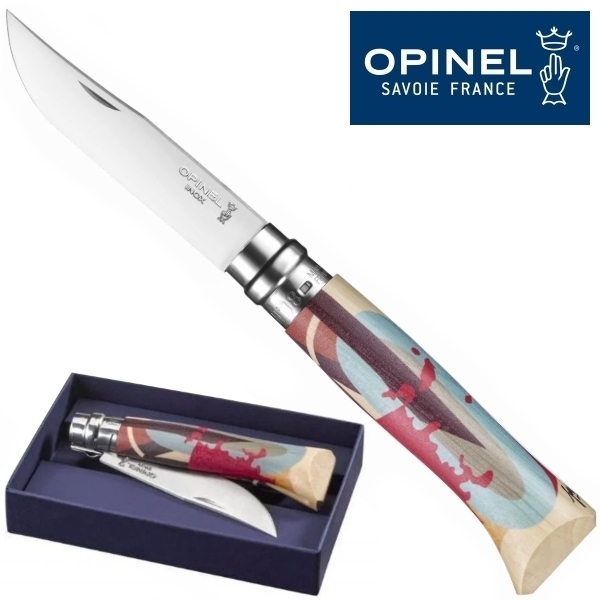 Opinel No.08 Edition Amour 2019 by Franck Pellegrino, 002316