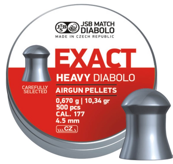 JSB Exact Heavy 4,52mm / 0,67g