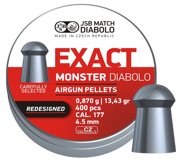 JSB Exact Monster Redesigned 4,52mm / 0,87g