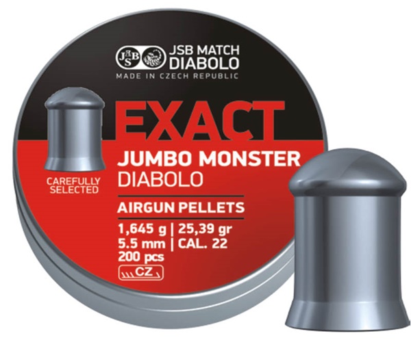 JSB Jumbo Monster Exact 5,52mm / 1,645g