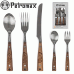 Petromax kemping evőeszköz készlet, 5 részes, CUTLERY1