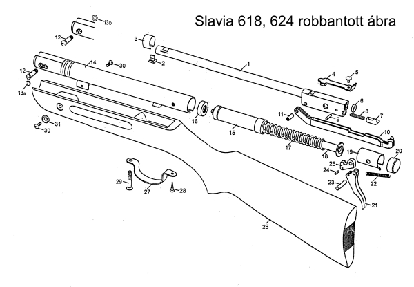 Slavia 618, 624 robbantott ábra, 202052