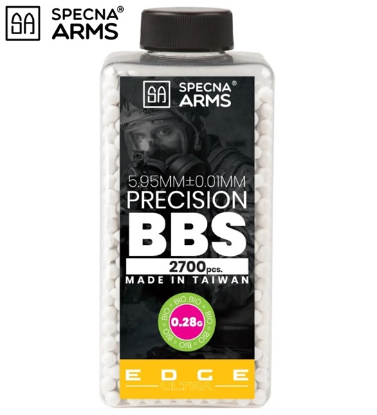 Specna Arms EDGE ULTRA™ BIO 0.28g, 2700 db, SPE-16-039982