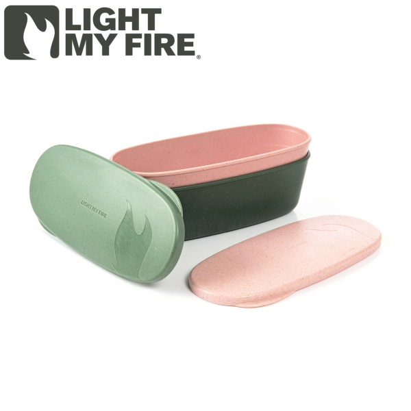 Light My Fire SnapBox Oval 2-pack tárolóedény készlet, 2404111313