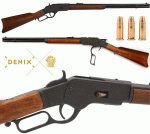 Denix 1873 Winchester, hüvelykivetős, fekete, 100-7318    