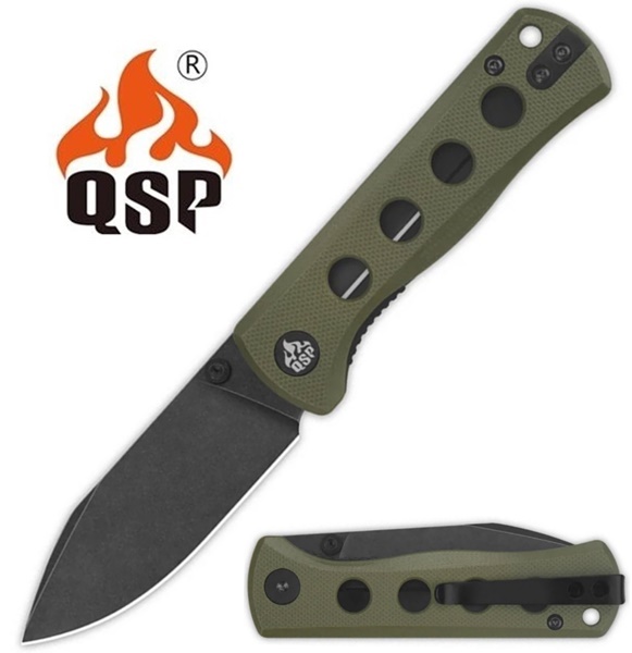 QSP Canary Folder G-10 STW Olive Green, QS150-F2