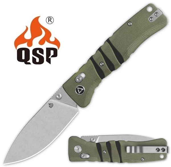 QSP Ripley GlideLock G-10 STW Green-Black, QS160-C1