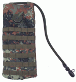 Hátizsák vizestasakkal "Molle", flecktarn, 30620V